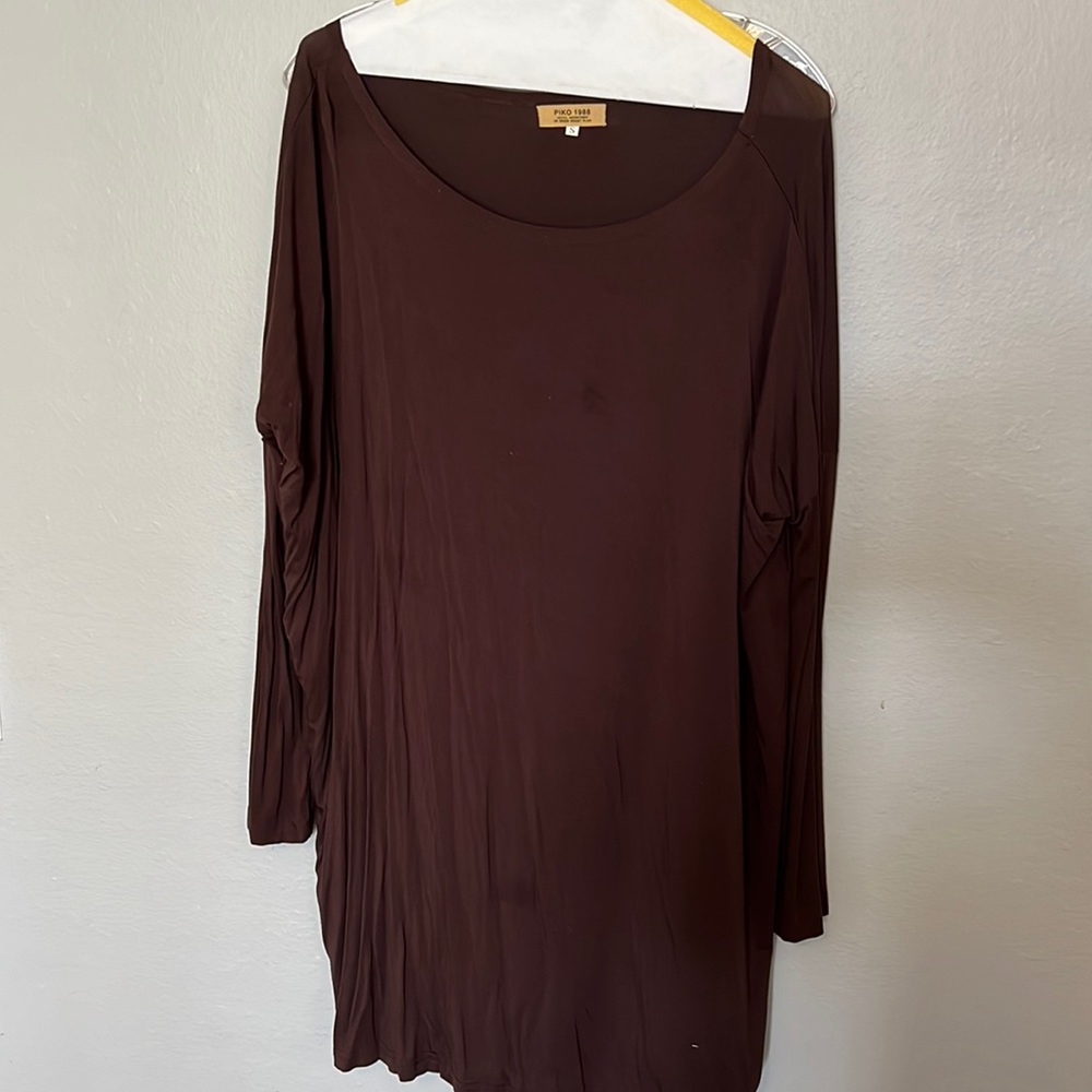 Brown Piko dress size small